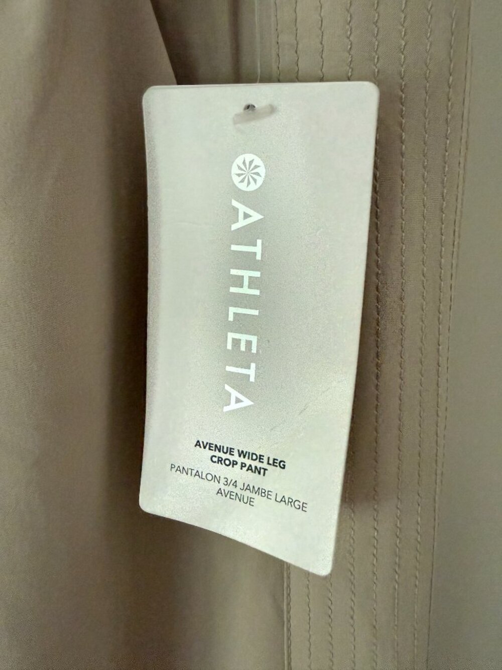 NWT Athleta Avenue Wide Leg Crop Pants Size 8 - Picture 5 of 7